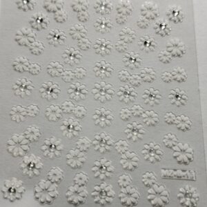 Stikers per nail art White 13