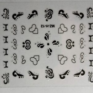 Stikers per nail art 12
